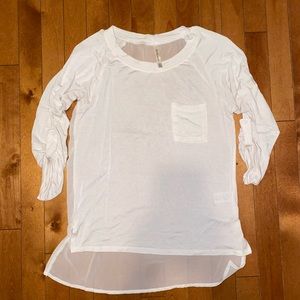 White See Through Shirt